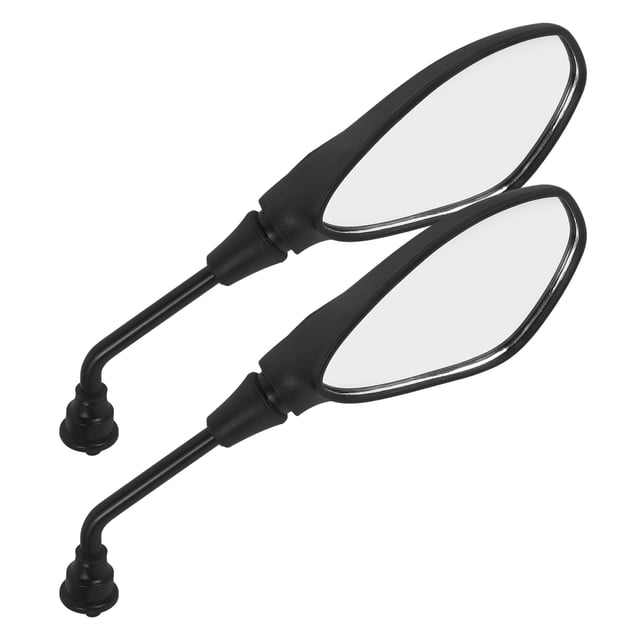 unbranded Espejo Trasero Para Vehículos Y Motocicletas Con Material Duradero Y Fácil Instalación En Negro