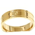 thumbnail image 2 of Pompeii 14K Yellow Gold Mens 6mm Comfort Fit Wedding Band (,), 2 of 3