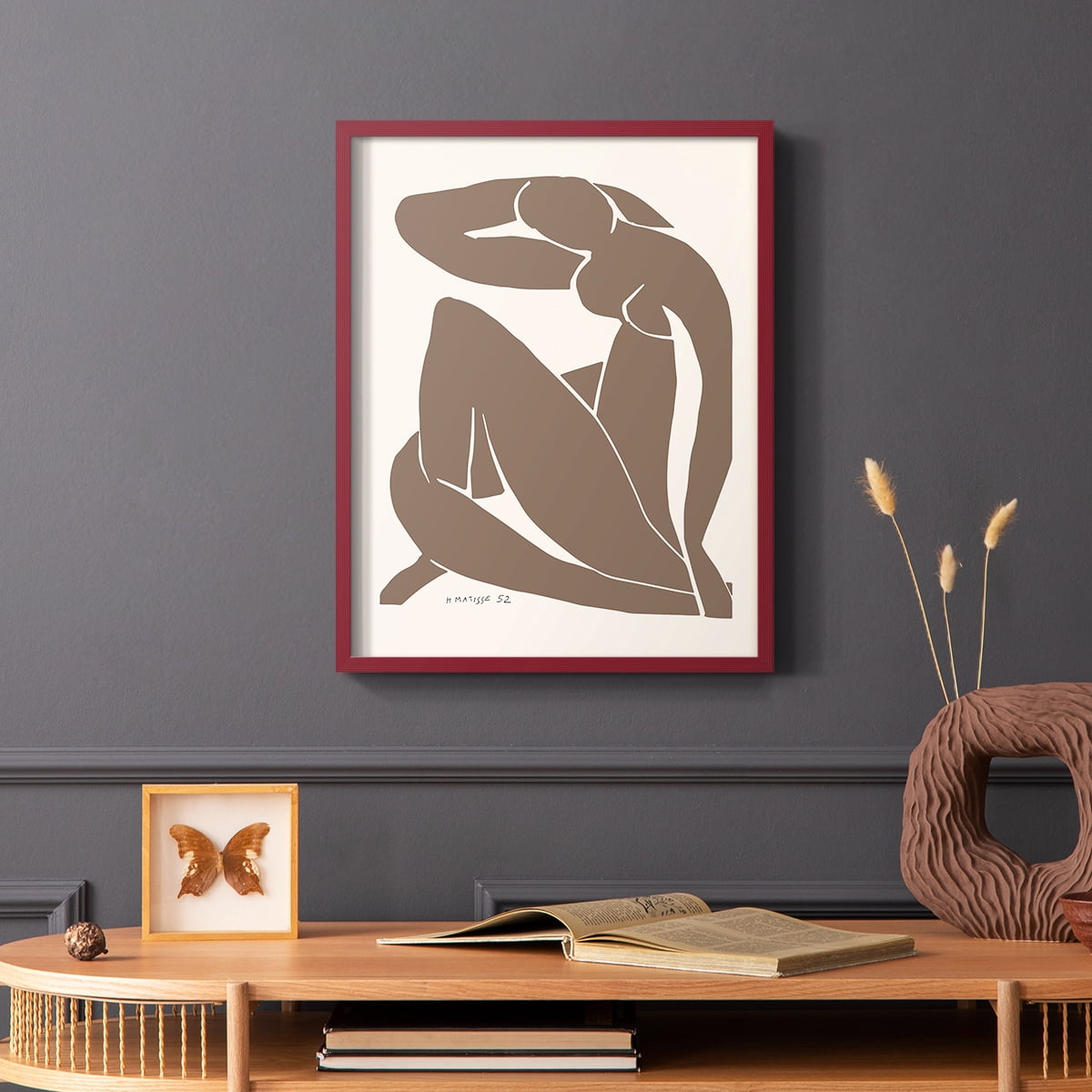 Matisse CCXIII in Solid Wood 8 x 10 Framed Print