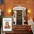 thumbnail image 3 of Welcome Cat Garden Flag for Outdoor for Outdoor Patio 28x40 Inches, Double-Side Kitten Camping Flags for Campsite Flowers Fluffy Cat Cartoon Style Durable Back Yard Decor, 3 of 6