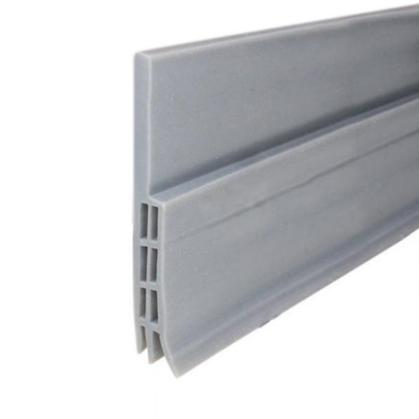 Scienceny Tira de sellado de silicona autoadhesiva para puertas y ventanas, resistente al agua, insonorizada y a prueba de humedad, cinta aislante, Herramientas y ferretería Gris LQ6 Scienceny JJ14753-05B