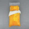 thumbnail image 1 of Ambesonne Orange Bedding Set 3 Pcs, Old Tibal Grunge Motif, Twin XL, Orange, 1 of 3