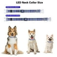 thumbnail image 7 of LED Dog Pet Collars Luminous Necklace Buckle IP68 Waterproof Rechargeable Flashing Dog Collar Pet Safety Collar (Yellow-ML), 7 of 7