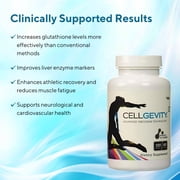 Max International Cellgevity, Advanced Glutathione Support with RiboCeine & Antioxidants | Supports Cellular Health | 120 Vegetable Capsules, 60 Servings