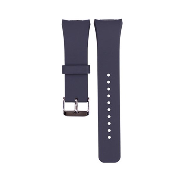 Correa de reloj de silicona de lujo para Samsung Galaxy Gear S2 SM-R720 gris Tmvgtek Para Estrenar