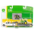 thumbnail image 3 of John Deere 1:64 Scale 530 Tractor with Ford F350 Dealer Truck and Trailer, 3 of 3