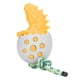 thumbnail image 2 of Juguetes Para Masticar Con Forma De Huevo De Dinosaurio Juguetes Para Masticar Con Cepillo De Dientes Para Perros Encantadores Resistencia A Mordidas Cuerda De Nudo De Algodón ANGGREK Otros, 2 of 8