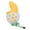 Orange, variant on Xirurus Dinosaur Egg Dog Chew Toy, Bite Resistant Tough Rubber Teething Toothbrush for Aggressive Chewers, Puppy Dental Care Pet Toy, Orange (20 cm / 7.87 inches)