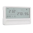 thumbnail image 4 of Uadme Reloj Despertador Digital Multifuncional Termómetro de habitación LED Pantalla Grande Reloj Digital Temperatura Humedad Monitoreo Higrómetro Digital para Dormitorio Oficina, 4 of 14
