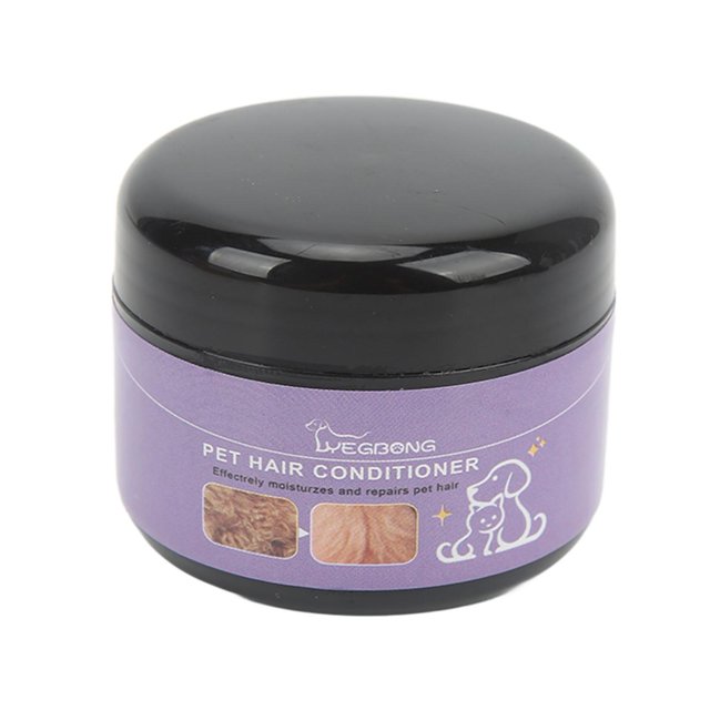 Pet Hair Conditioner Multifunctional Gentle Dog Skim Cream for Dogs Cats Fluffy Pliancy Hair 50ml