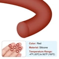 thumbnail image 3 of Uxcell Silicone O-Ring Metric VMQ Sealing Gasket Replacement for Plumbing Compressor 15mm 50, 3 of 5