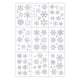 thumbnail image 1 of Nvzi 93 piezas de calcomanías navideñas para ventanas de vidrio, 9 hojas de calcomanías navideñas para ventanas,decoraciones de invierno, estilo flash, C, 1 of 4