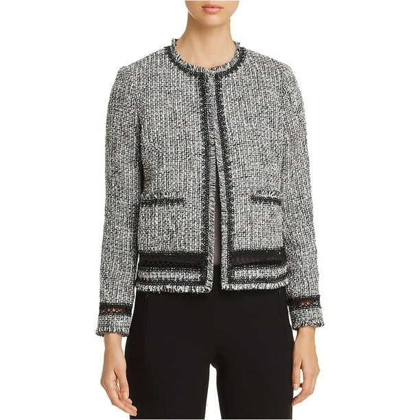 Tahari tweed jacket best sale