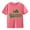 Pink, variant on XIMIN Kids' St. Patrick's Day Soft Short-Sleeve Crew Neck T-Shirt - Distressed Green "I Love Shenanigans" Graphic, Festive Irish Top for Boys & Girls