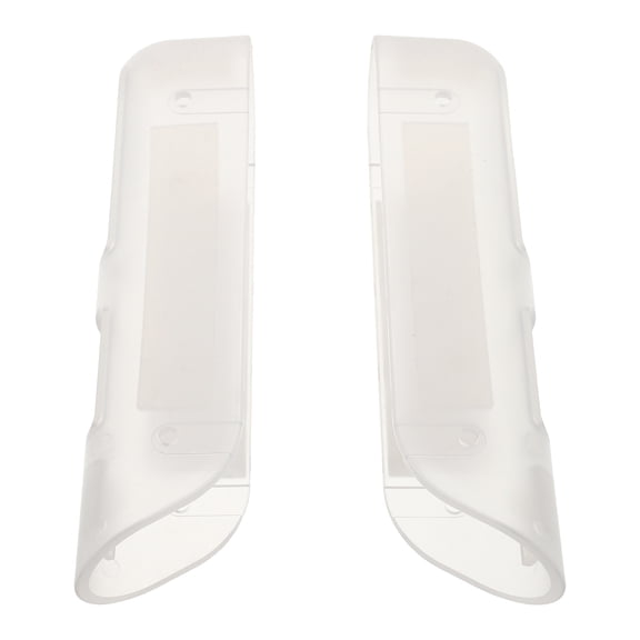 OUNONA 2Pcs Acrylic Scale Wall Mount Holder Stable Support Transparent Bathroom Rack