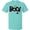 Scuba Blue, variant on Inktastic Halloween Boo with Spider and Web in Black T-Shirt