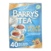Barrys Tea Decaf Rainforest Alliance Tea Bags, 240 (6 Boxes of 40)