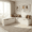 White, variant on Nordee L-Shaped Storage Bench with Cushion, Corner Bench Seating for Dining Room, Kitchen, Entryway, White