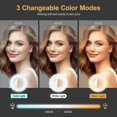 thumbnail image 3 of Video Conference Lighting Kit, Ring Light For Laptop Phone With Clip And Tripod,pc 4" Selfie Dimmable Light With Stand Ring Light For Live Streaming, 3 of 4