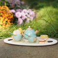 thumbnail image 1 of Wooden Simulation Dessert Rack Afternoon Tea Set Toy Pretend Play Food Learning Role Play Game Early Educational Puzzle Toys, 1 of 7