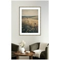 thumbnail image 3 of Kate and Laurel Framed Wall Art Print Landscape Wild Flower  by Melloi Art Prints, 32 x 42, Mila Dark Silver Frame, Rustic Farmhouse, Landscape Art for Wall Decor, 3 of 8
