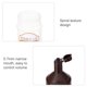 thumbnail image 3 of Botellas Exprimibles De Condimentos De Plástico Con Tapa Desmontable A Prueba De Fugas Para Salsas, Condimentos, Pintura Y Más Vogacara  HA042357-02, 3 of 6