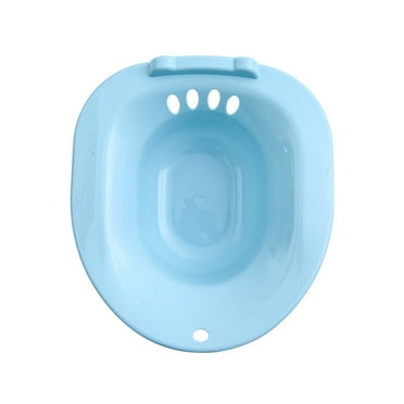 ACDANC Sitz Bath,Shallow Groove Design Sitz Bath For Hemorrhoids,Custom Fit for Most Toilets Sitz Bath For Toilet, Pink