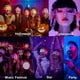 thumbnail image 4 of Gafas con visera LED, 7 colores, gafas futuristas, 3 modos de luz, 4 of 8