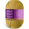 thumbnail image 2 of (2 pack) Craftbud Cotton Yarn For Crocheting And Knitting, (250 Yards) Worsted Medium #4 Crochet Yarn For Beginners, Mustard, 2 of 2