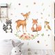 thumbnail image 2 of 1 Juego de pegatinas de pared de animales del bosque, pegatina de pared de dibujos animados, calcomanía de pared de animales bonitos para decoración de pared de sala de juegos de guardería, 2 of 5