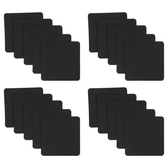 FRCOLOR 100pcs Brooch Pin Display Cards for Jewelry Store Trinket Presentation Selling Accessories