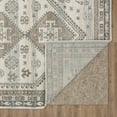 thumbnail image 6 of Mohawk Home Parafore Low Pile Latex Backed Stain and Fade Resistant Geometric Gray Indoor Area Rug, 3'3" X 5', 6 of 7
