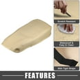 thumbnail image 3 of Unique Bargains Car Center Console Pad Waterproof Armrest Seat Box Cover Protector for Lexus ES330 ES350 2005-2009 Beige, 3 of 7