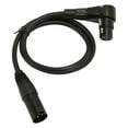 thumbnail image 1 of Cable De Micrófono XLR Macho A Hembra, Sonido Claro De 29,5 Pulgadas, Conector De 3 Pines Chapado En Plata, Cable Balanceado De Micrófono HiFi XLR De Alta Flexibilidad Para, 1 of 7