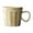 beige, variant on yotijay Coffee Mug with Handle Vintage Designed Milk Juice Mug for Birthday Home Work grey