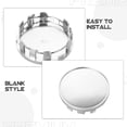 thumbnail image 3 of 2pcs Wheel Center Caps for Rims Car Wheel Cover Auto Tire Hubcap Cover, 3 of 8