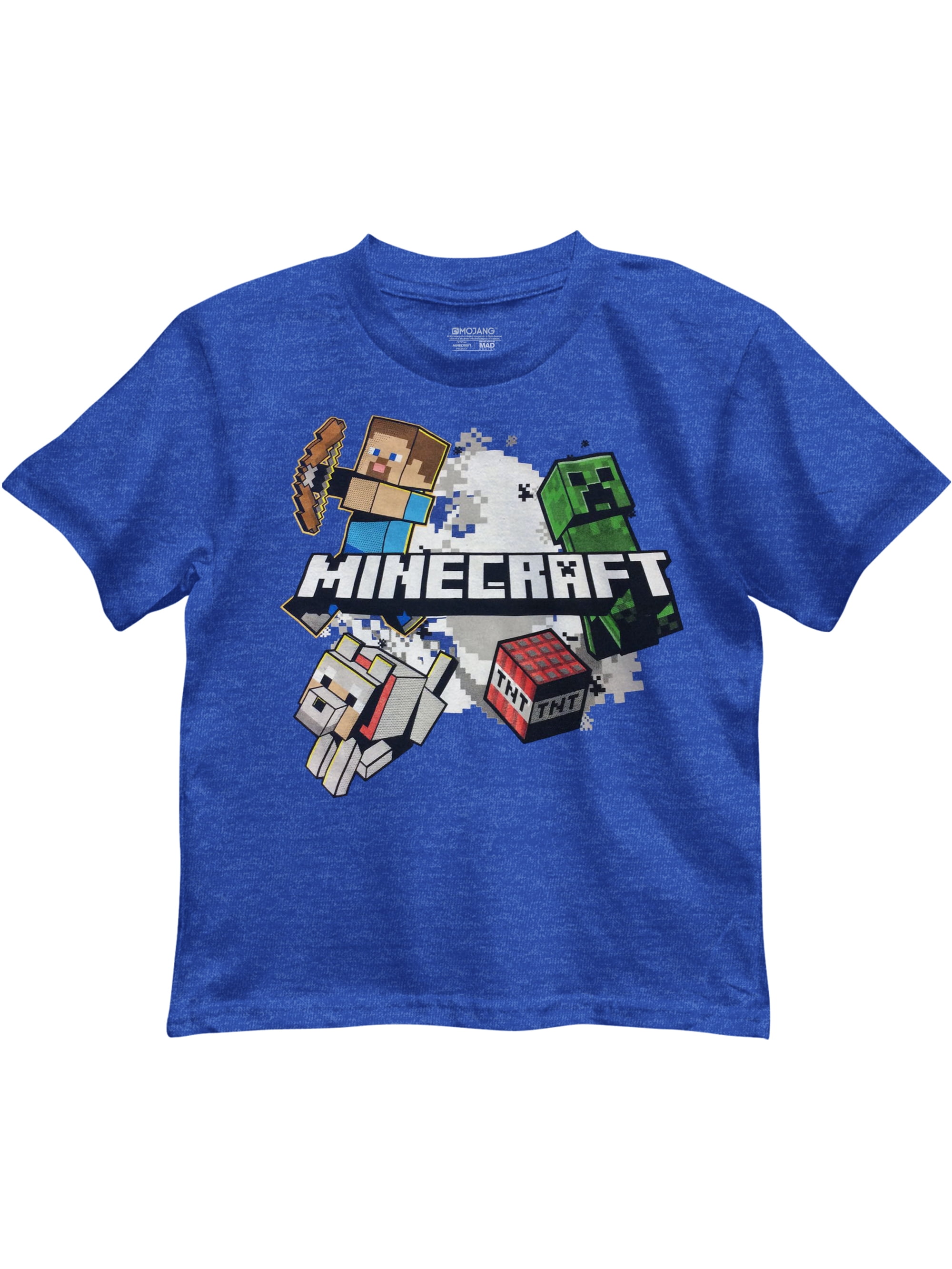 big w minecraft t shirt
