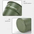 thumbnail image 5 of Lilgiuy 300 ML Camping Mugs Camping Coffee Cups Solid Color Stainless Steel Barbecue Beer Mug for Outdoor Picnic Hiking Fishing Pint Cup, Green, 5 of 5