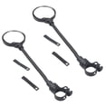 thumbnail image 3 of EeaseCA 2Pcs Bike Mirror Acrylic Convex Mirror Adjustable Bike Mirror Handlebar Rearview Mirror, 3 of 7