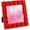 Red, variant on Isaac Jacobs Decorative Sparkling Red Jewel Picture Frame, Photo Display & Home Décor 4x4, Red