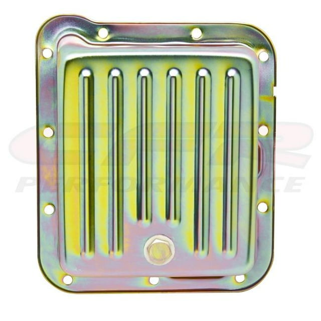 Ford C4 Steel Transmission Pan, Case Fill Style - Zinc