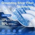 thumbnail image 2 of Grounding Sheets Ivellow Queen Size 10% Pure Silver Fiber, 2 of 9