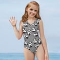 thumbnail image 2 of SEANATIVE Cartoon Panda One Piece Bathing Suit Size 5-6 Y Elastic Kids Girls Girls Bikini Swimsuit Lightweight Beach Swimwear Body Suits, 2 of 7