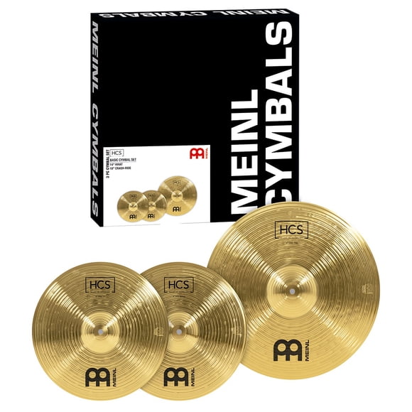 Set paquete platillos 14 y 18 pulgadas para bateria Meinl HCS1418