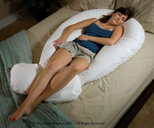 Full Size Moonlight Slumber Comfort-U Total Body Support Pillow 