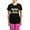 With Pink Pant, variant on CafePress - No War In Ukraine Women's Dark Pajamas - Women's Short Sleeve Print T-Shirt and Pants Dark Cotton Pajama Set