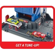 Hot Wheels Mega Garage Toy Car Race Track & Playset, Stores 35+ 1:64 Scale Vehicles