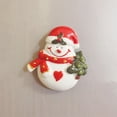 thumbnail image 2 of Aedtie Clearance Christmas Refrigerator Magnets Holiday Magnets For Locker Fridge Home School Decor 3D Refrigerator Sticker Santa Style, 2 of 4