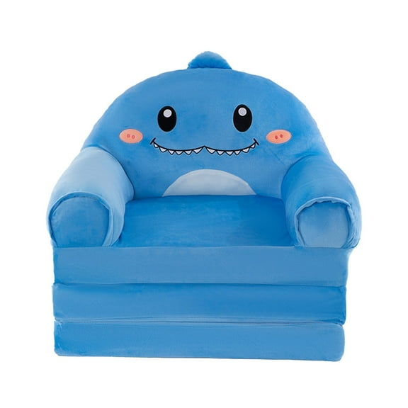 Cartoon 3 Layer Foldable Kids Sofa Multifunctional Chair For Boys & Girls ( Themed Soft Seat) Sofa Cover Easy To Use