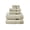 Natural, variant on Gracie Mills Forrest Splendor 1000gsm Cotton 6 Piece Towel Set - GRACE-12492